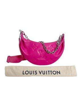 Louis Vuitton Oversome 2-Way Bubble Gram Shoulder Bag Pink